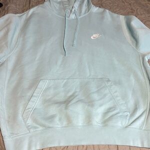 Nike Sky Blue Pullover Hoodie